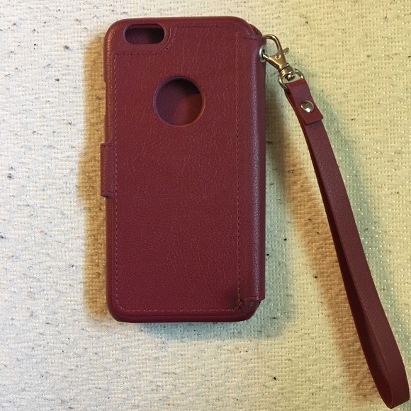 iPhone 6/6s Wallet phone case with wristlet - Picture 1 of 3